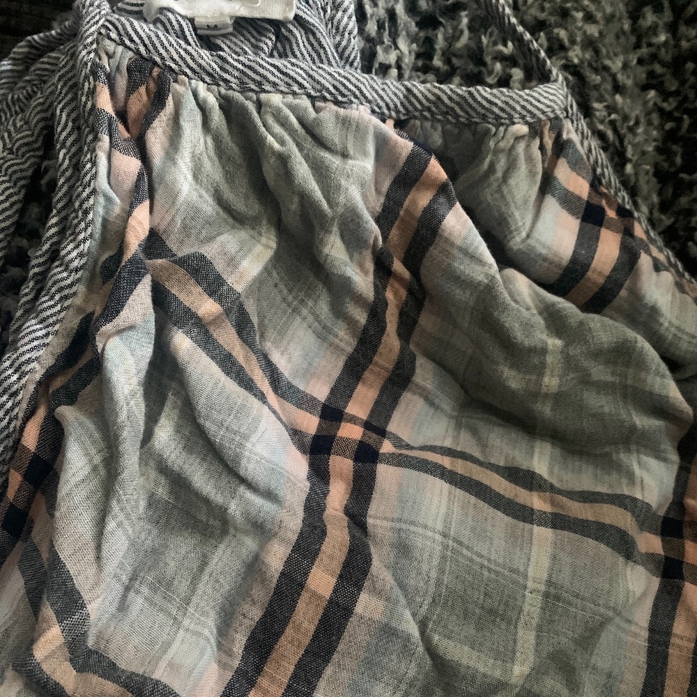Plaid tank top